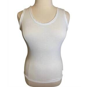 NEW MARISIMA women's ribbed tank top in white
